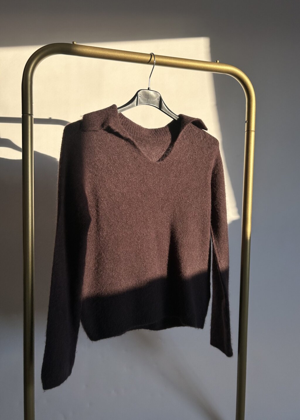 SWETEREK POLO CZEKOLADA