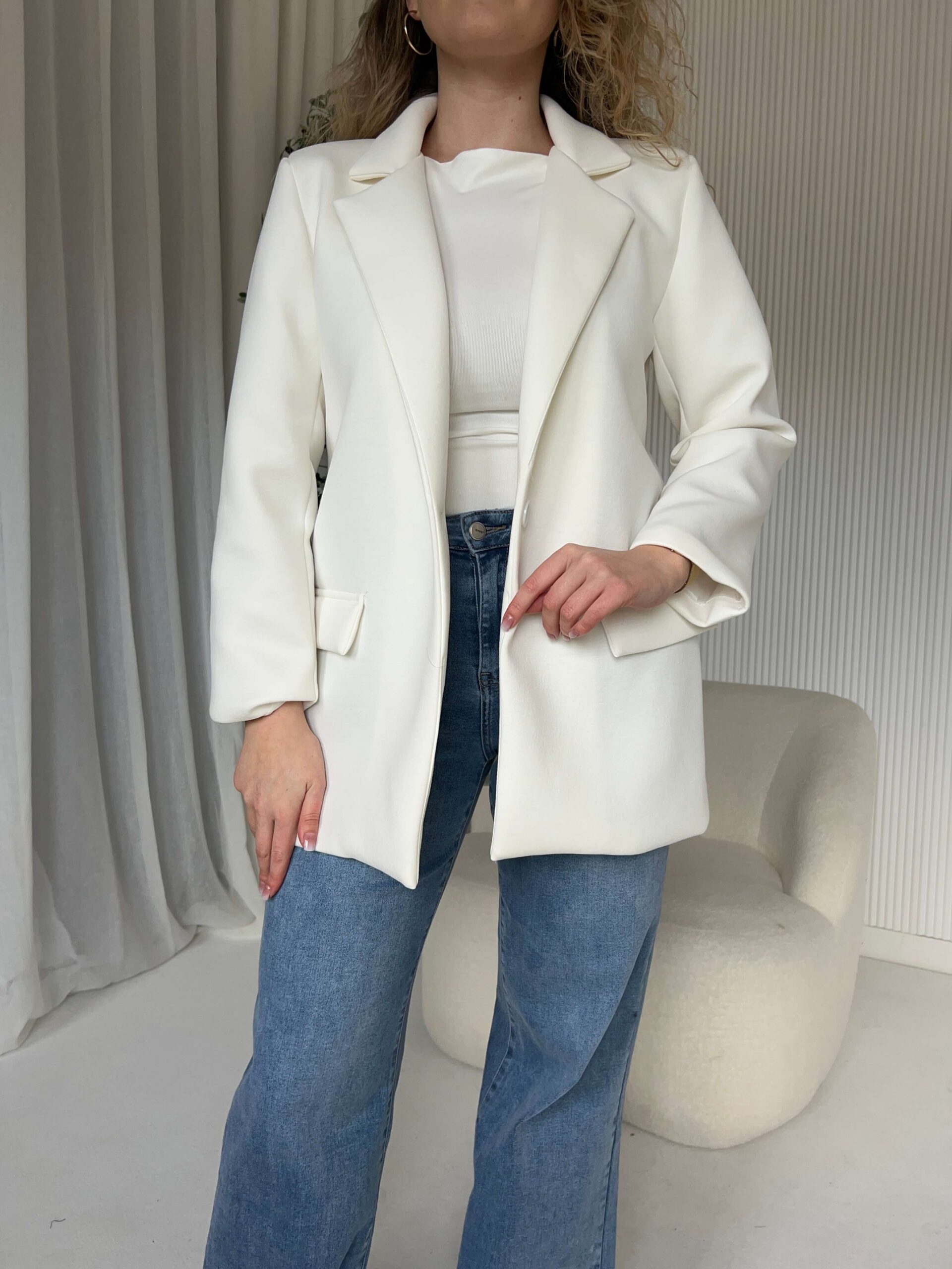 MARYNARKA MELLOW white - obrazek 3