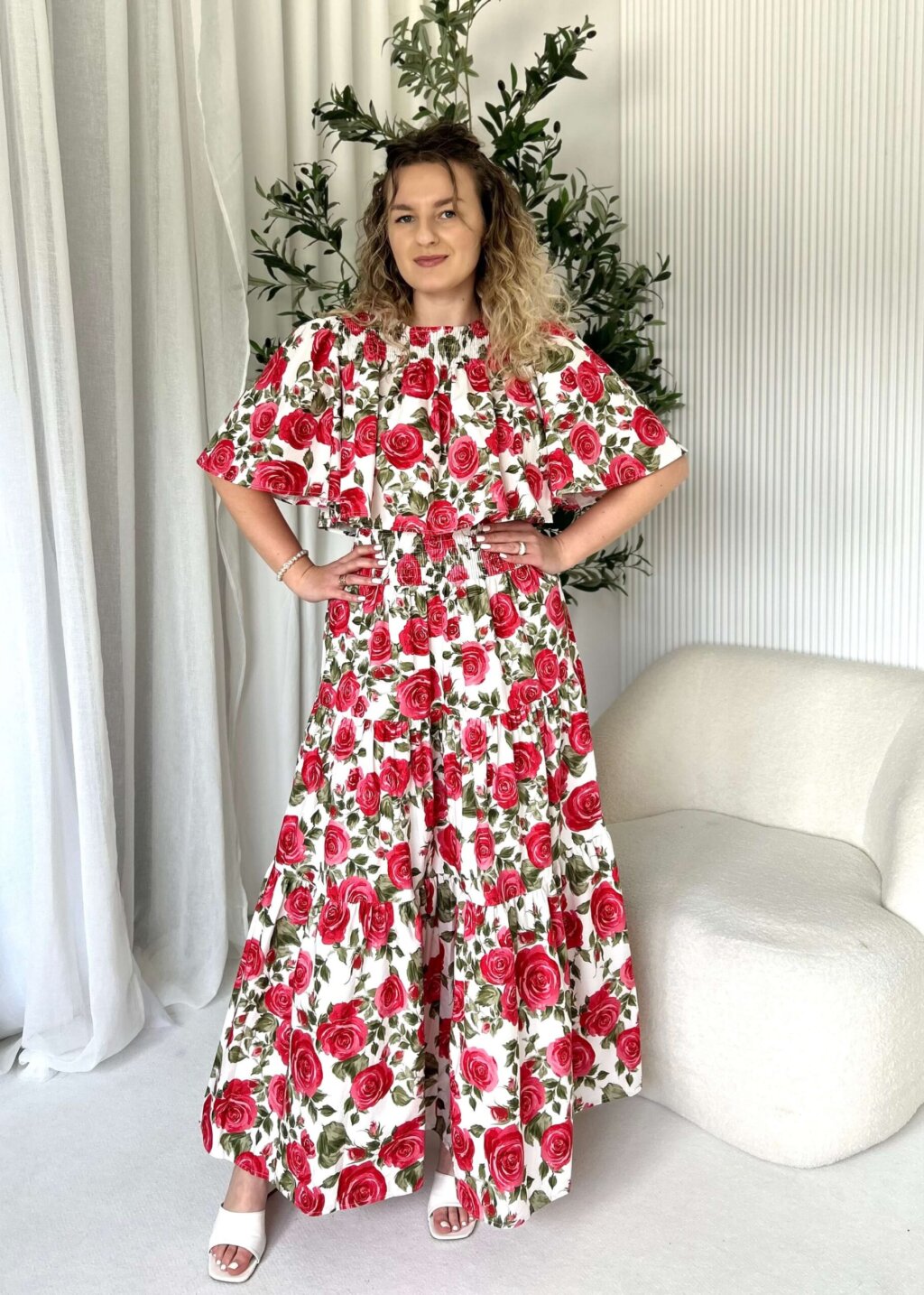 KOMPLET W KWIATY