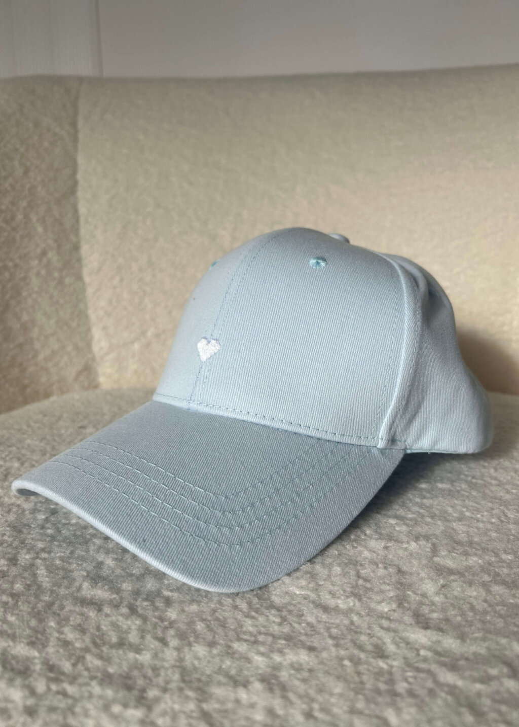 BAWEŁNIANA CZAPKA BABY BLUE