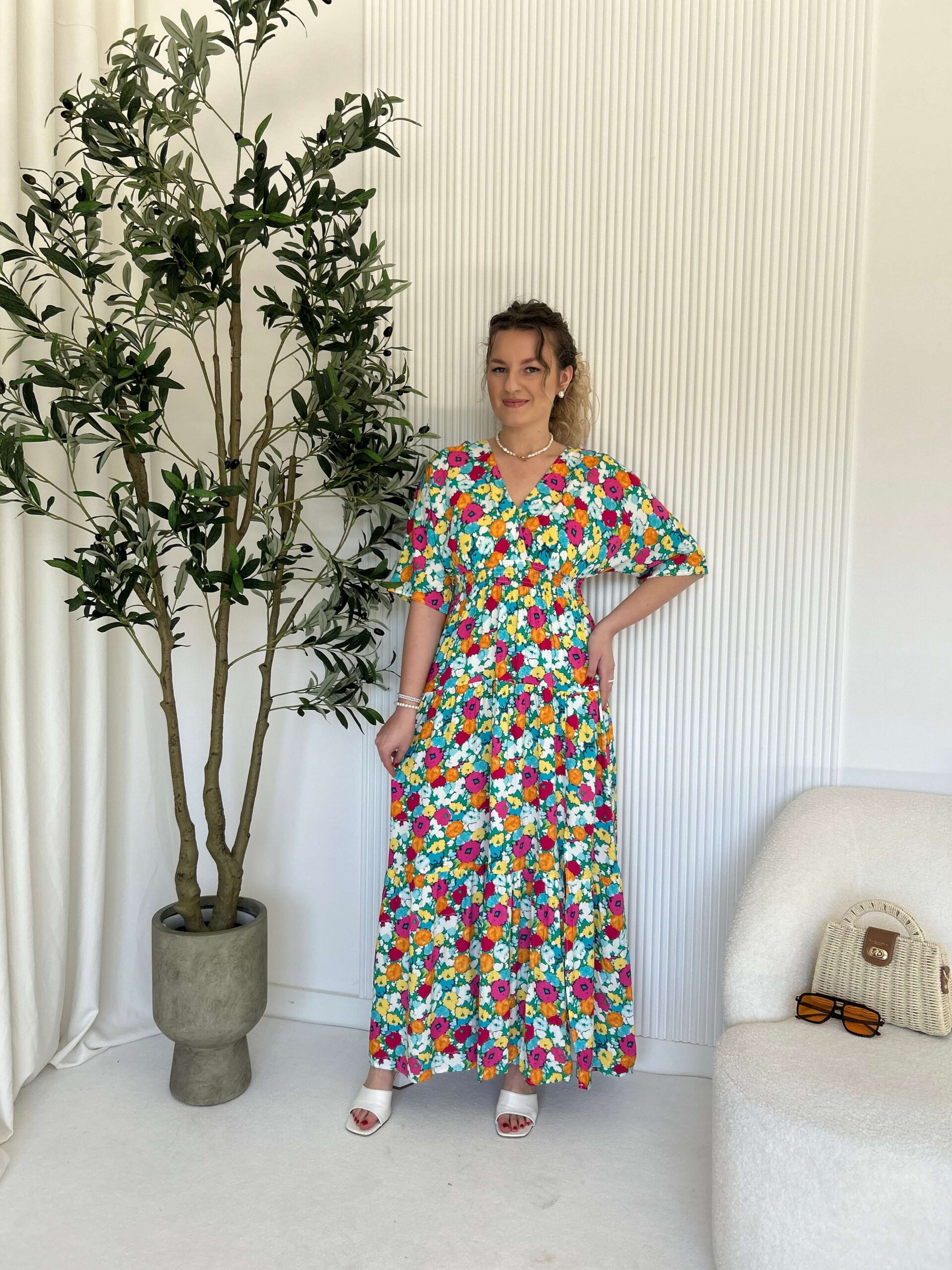 SUKIENKA FLOWER MAXI - obrazek 5
