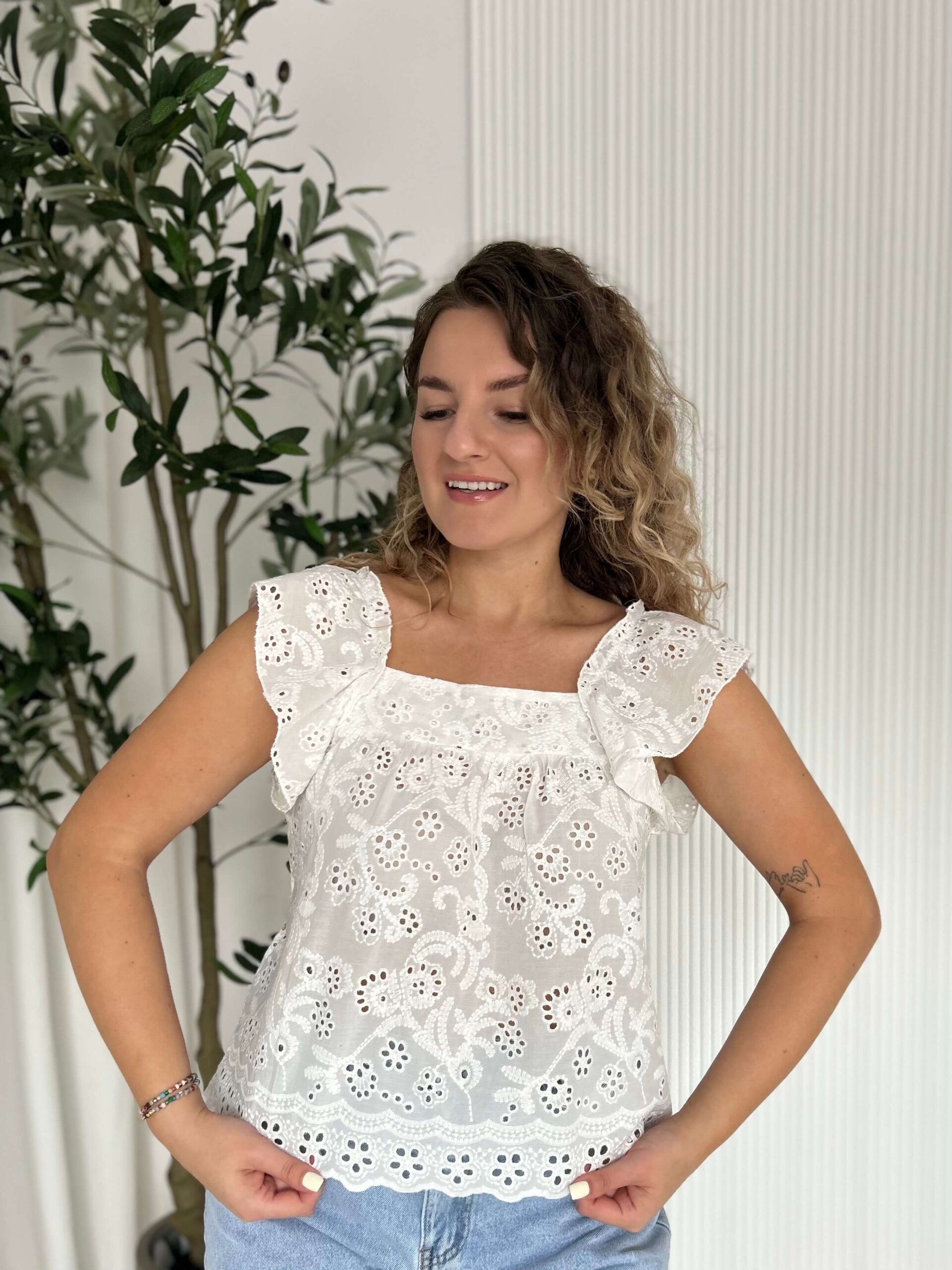BLUZKA AŻUROWA - obrazek 3