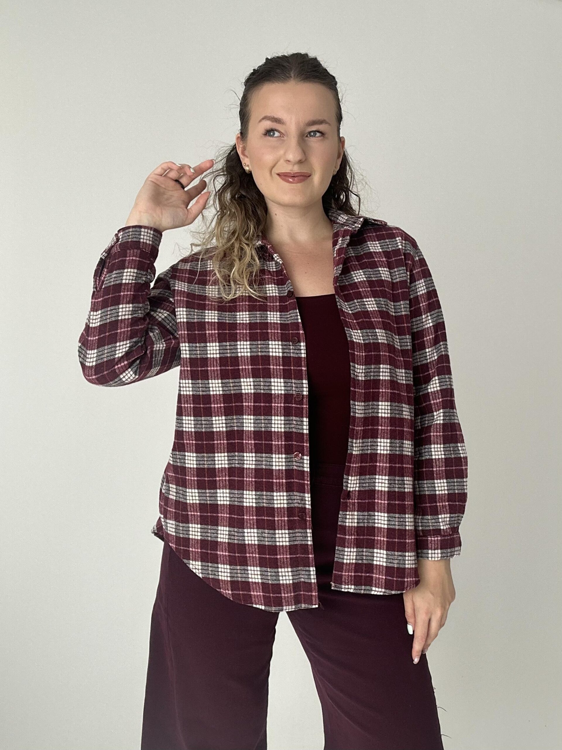 KOSZULA ALIA BORDO