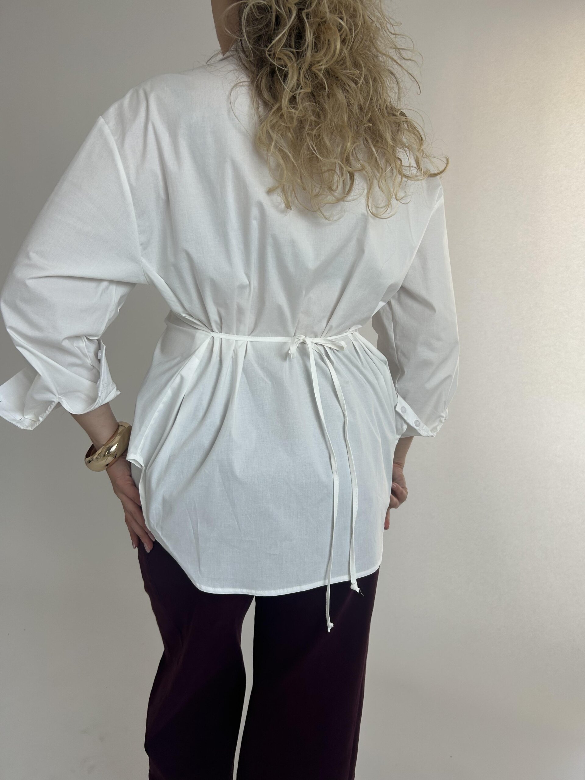 TALIOWANA BIAŁA KOSZULA - obrazek 5